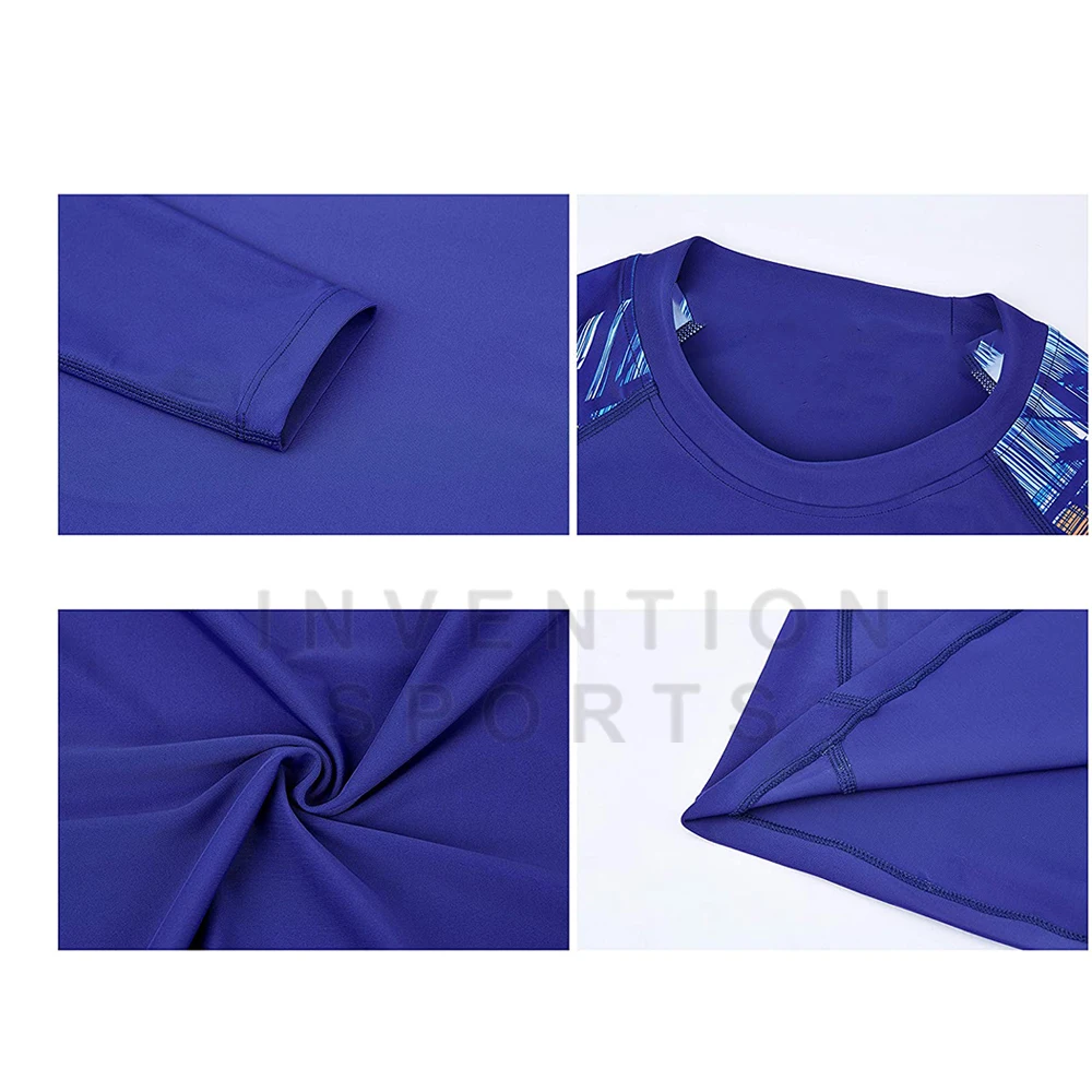 Men Custom Sublimated MMA  Rash Guard Spandex Digital Printed Rash Guard Long Sleeve Rash Guard