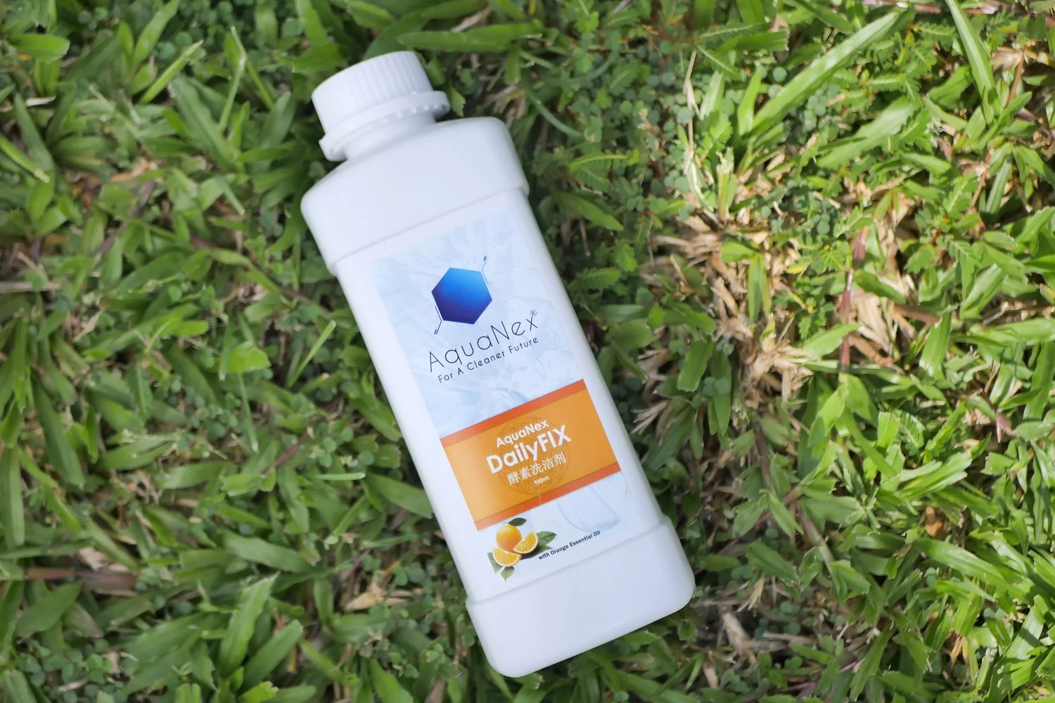 Super Natural Green Environmental Friendly Non-Toxic Recyclable AquaNex DailyFIX Cleaner with Sweet Orange Aroma Scent