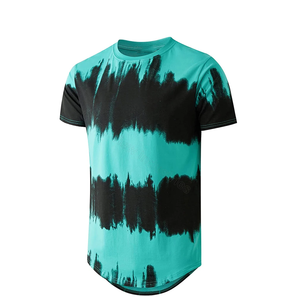 New Design anime T-Shirts Oversize Tie Dye T Shirts