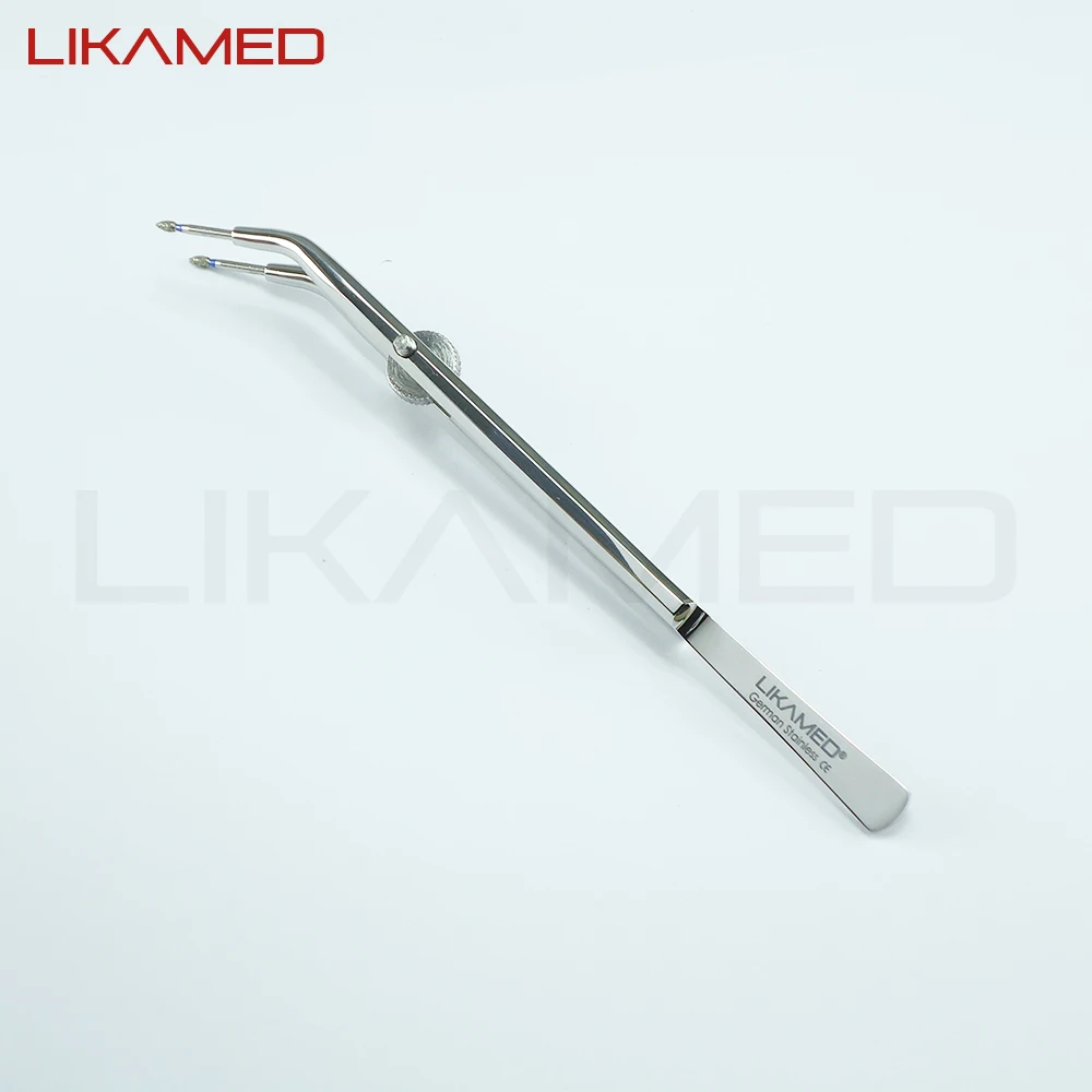 Jacket Grip Forceps 15 Cm Crown Telescope Tweezer Jaw Dental Diamond Pin Plier PK Germany Stainless Steel Manual 2 Years Class