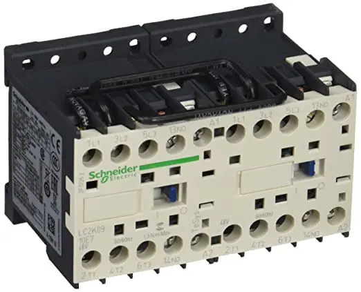 TeSys K reversing contactor 3P  AC-3 <= 440 V 9 A 1 NO  48 V AC coil