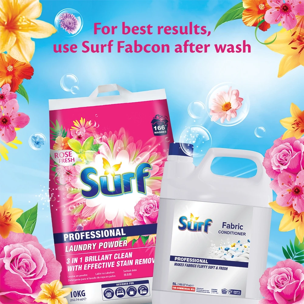 Wholesale Surf Pro Laundry Detergent Rose Fresh 5KG