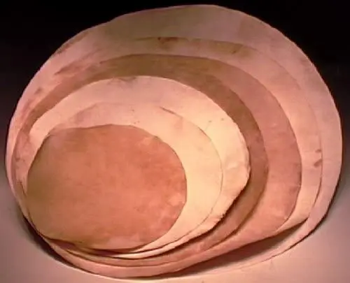 Doumbek Natural Flat Round Piece GOAT SKIN Head untanned (14 inches) Goat Skin Djembe Head Goatskin for Drum