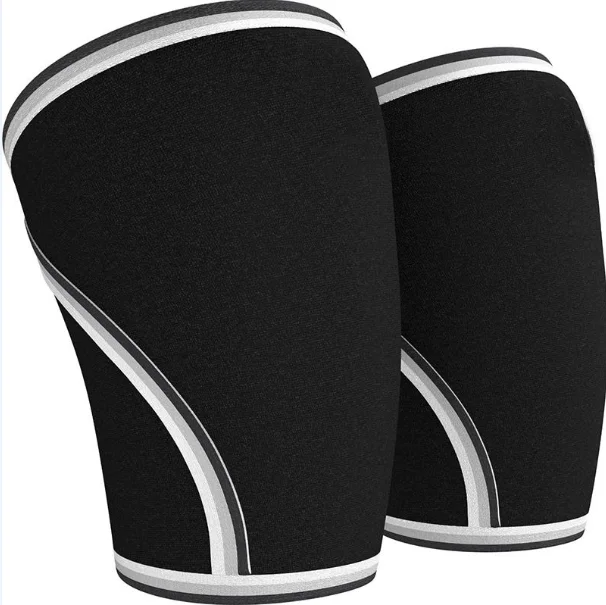 Wholesale Knee sleeve 5mm 7mm neoprene weightlifting compression supplier sports knee sleeve knee support brace with sbd style