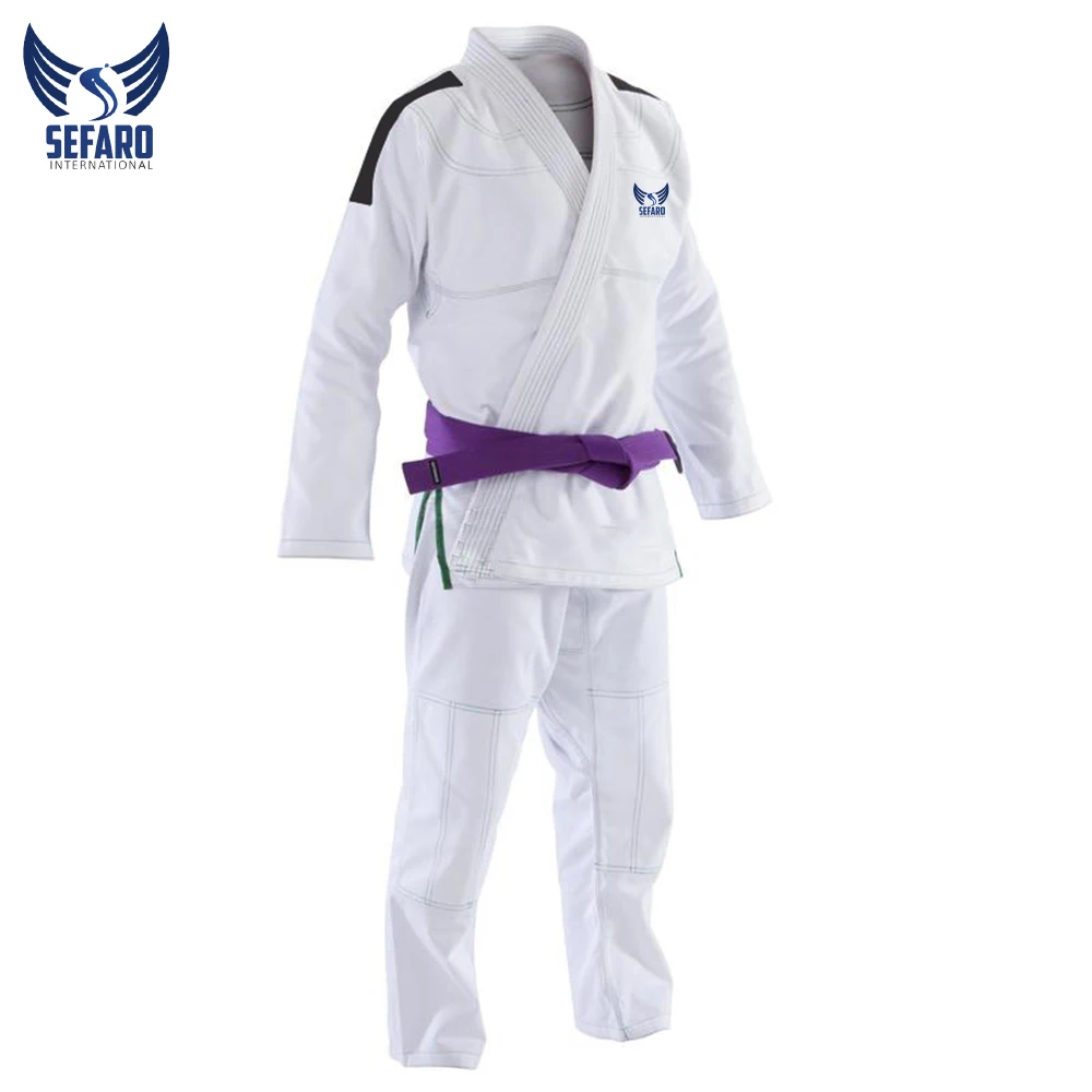 Brazilian Jiu Jitsu gi hot selling fighting practice belt closure comfortable karate training suit