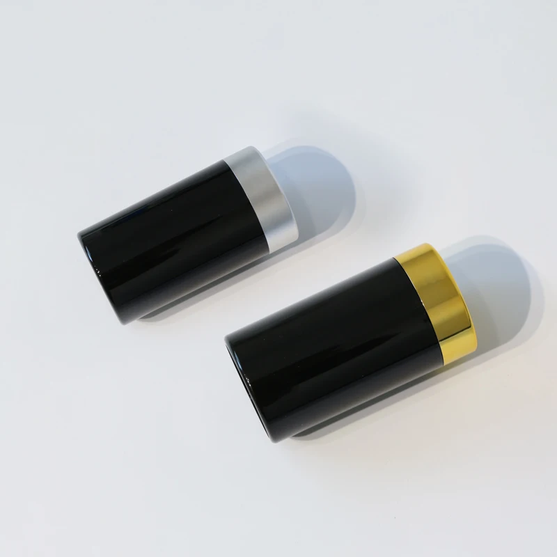 E-better 100ml 150ml 300ml shiny black plastic capsule vitamin gummy supplement bottle packaging