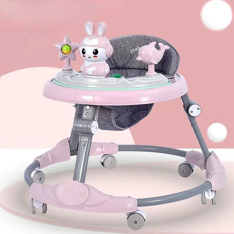 Baby Safety Walker Anti-O-legfree shipping step black babywalker single white smart sit doll walking boys baby activity walker