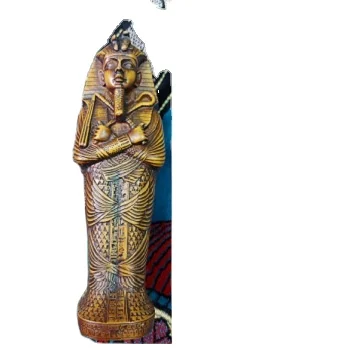 Polyester Statues Ancient Egyptian Pharaonic Coffin  For  Wall Decoration