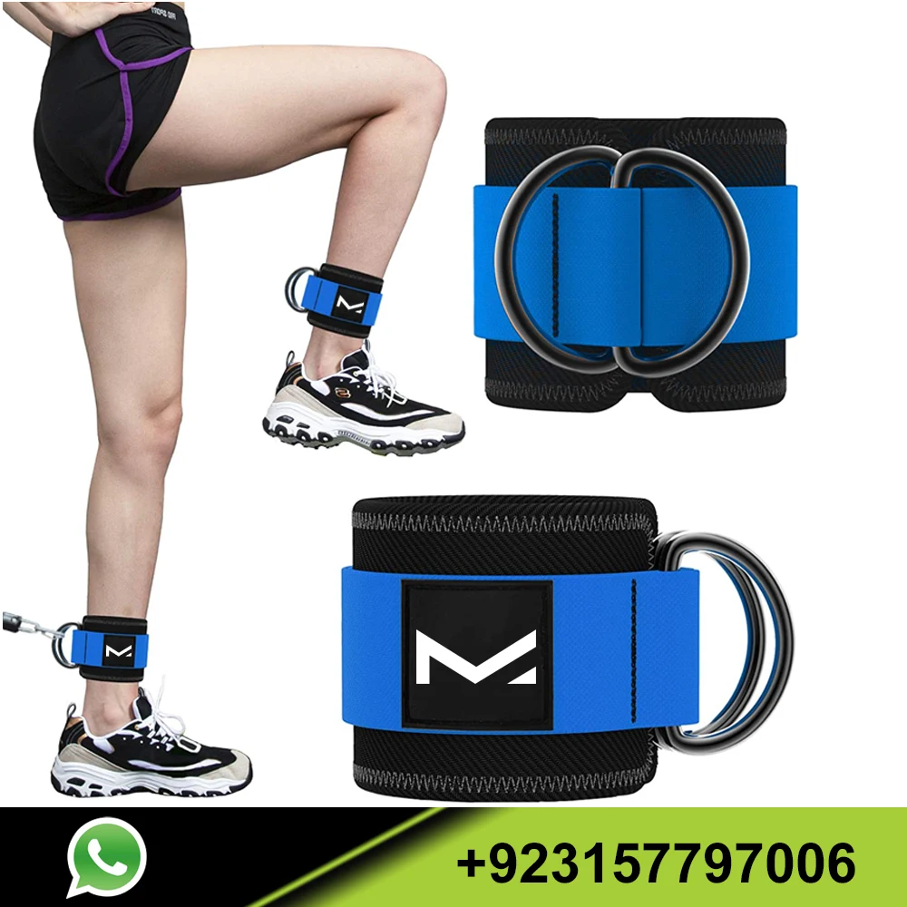 Wholesale Custom Weight Lifting Gym Ankle Straps for Cable Machines Gym Accessories For Fitness Sport OEM Weightlifting Products