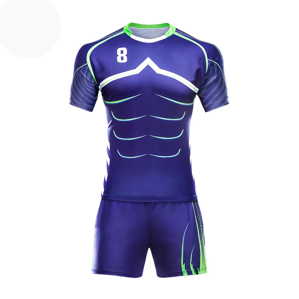 Wholesale New Custom Cheap Rugby Shirts Sublimation Sports Wear Club Rugby Uniform