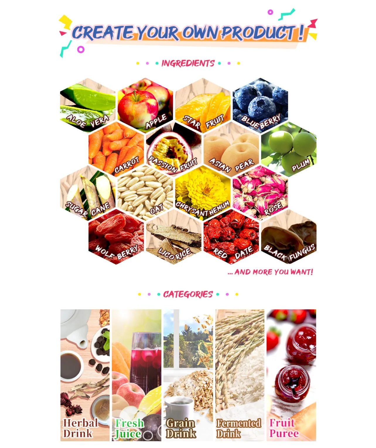 Глобальная OEM-торговая марка обслуживание халяльный свежий сок Starfruit