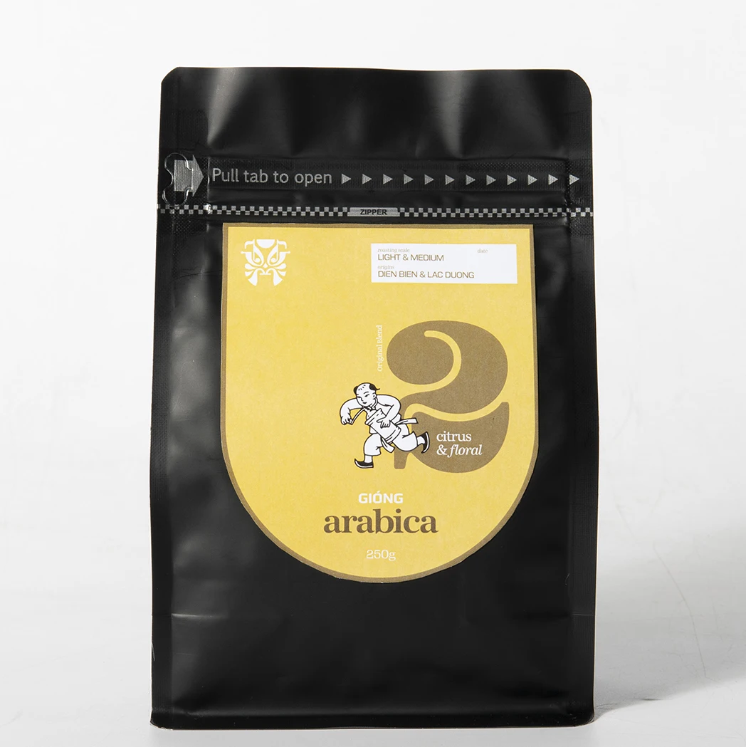 Кофе Арабика 100%, отлично подходит для наполнения и погружения, Giong arabica 2, соединение кофе, легкое среднее обжарение, цельные бобы