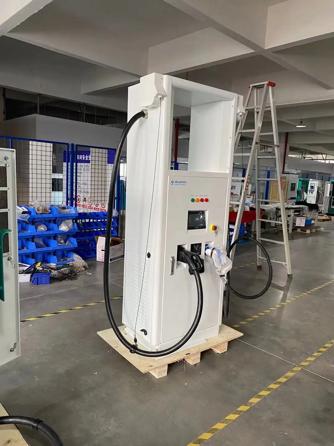 160kw ev charger ce сертифицированный DC CCS CHAdeMO китайский поставщик одноконнекторный коммерческий EVSE с платежной системой