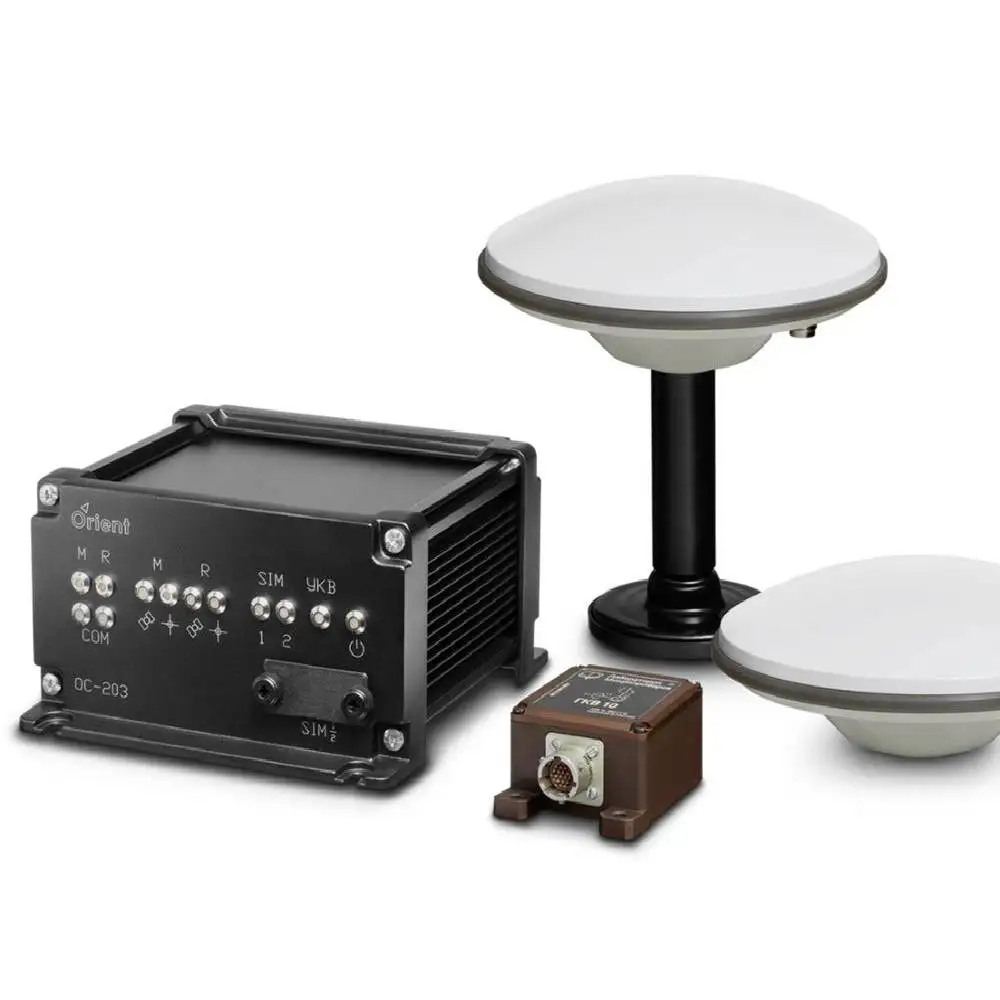 
Dual antenna 4GNSS OS-203 receiver Heading RTK GPS with IMU inertial gnss, from the manufacturer 
