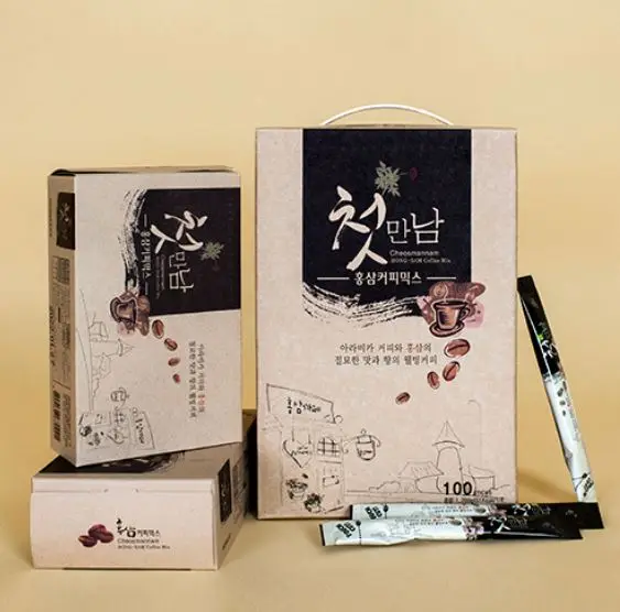 [ULS/JEN] Cheosmannam Red Ginseng Coffee Mix / Maruda Co., Ltd.