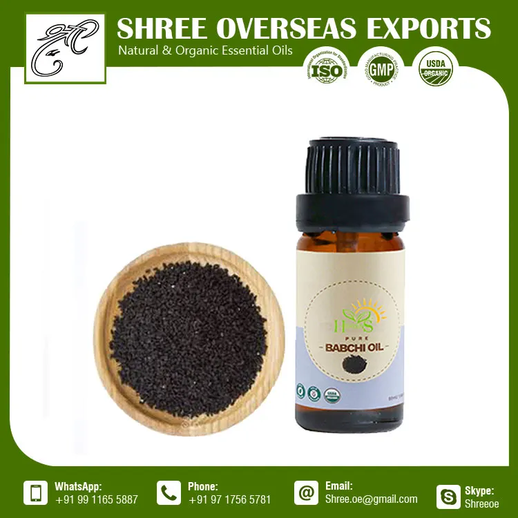 100% Pure Organic Babchi Seed Oil
