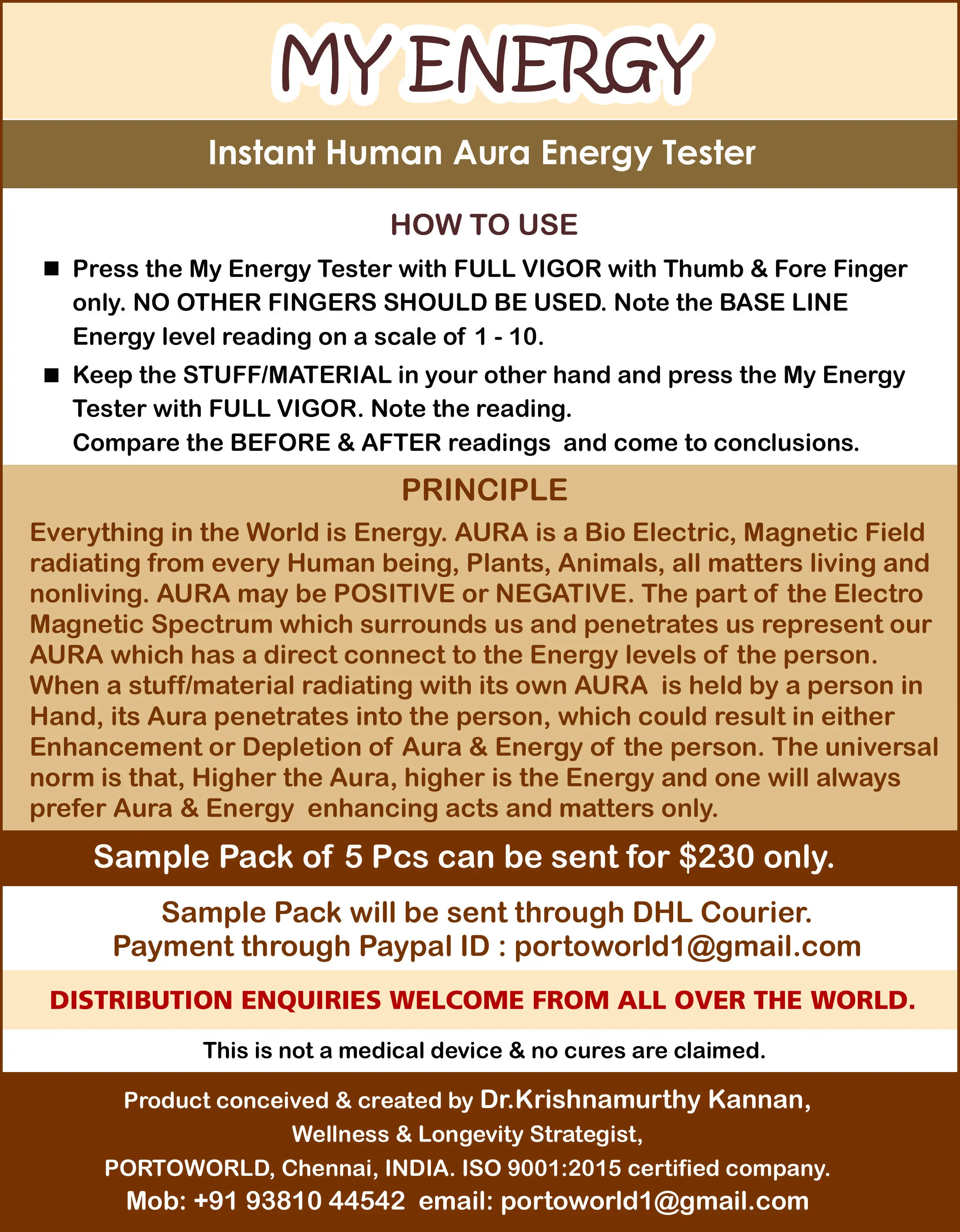 Choose The Best Products That Suits You With My Energy Tester