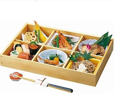Japanese syokado lunch box plate for restaurants and hotel looking for distributor in Denmark sushi kit