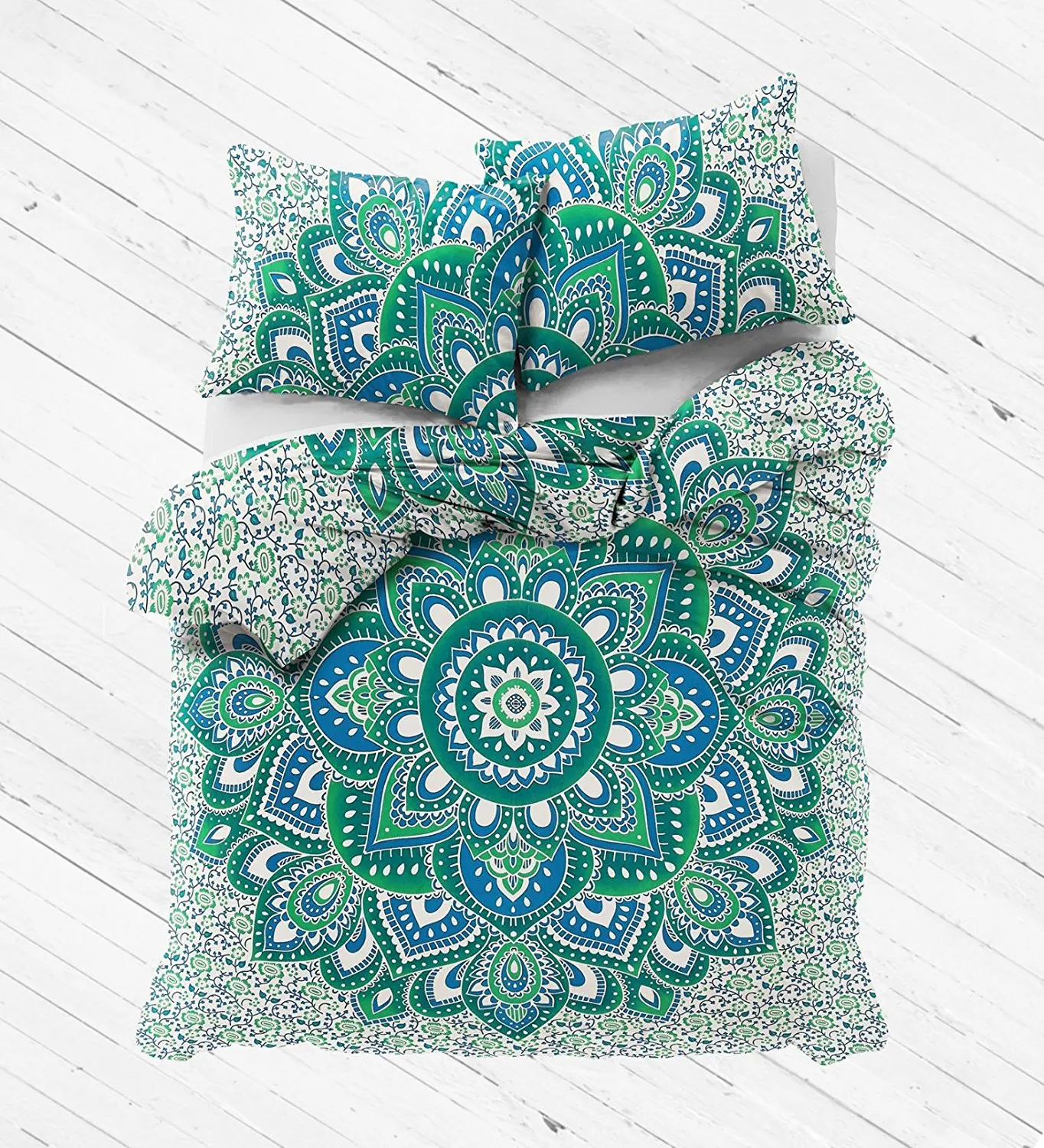 Пододеяльник с индийской мандалой/Doona/комплект пододеяльников King/Queen/Single/Double Size постельное