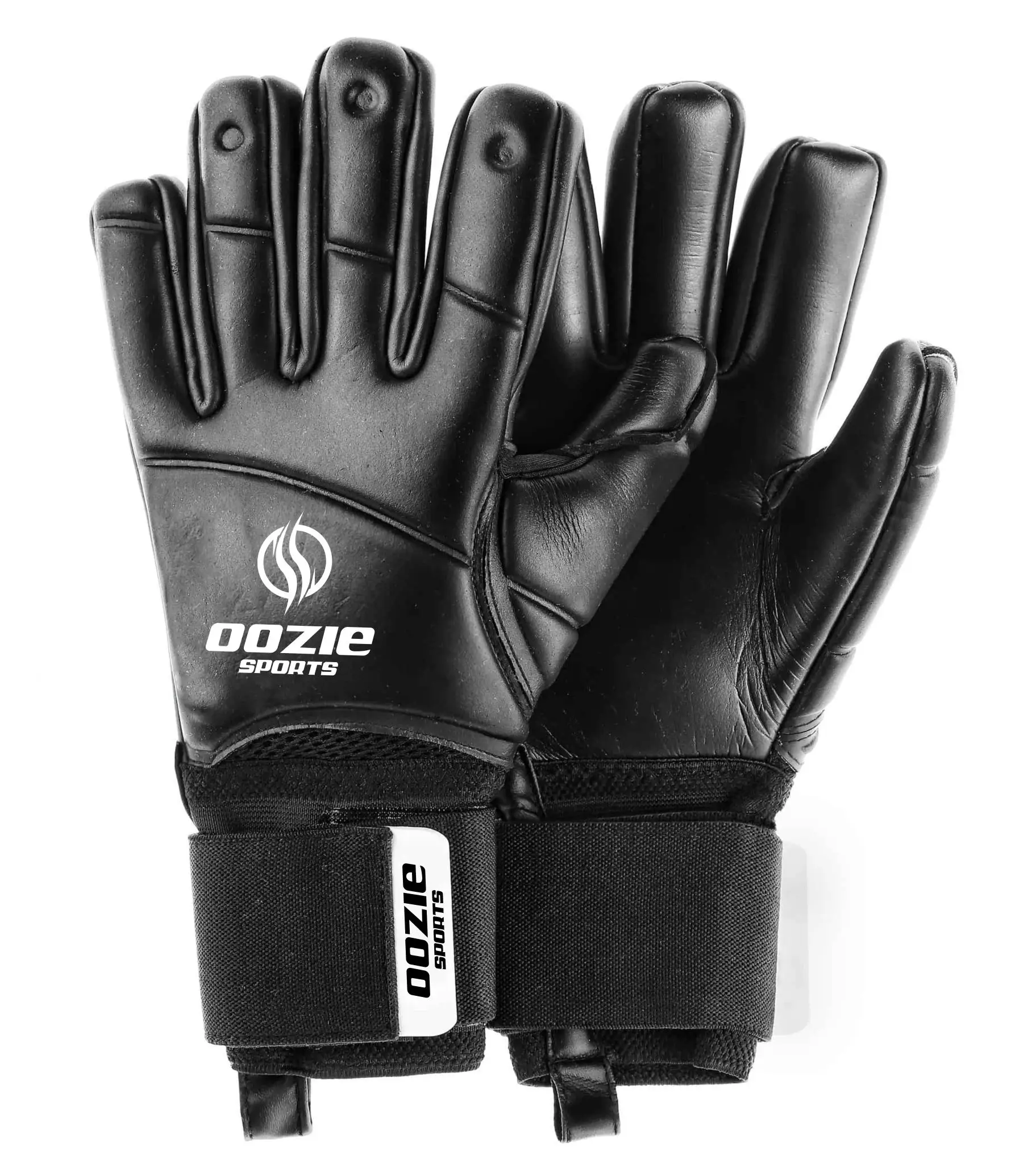Goalkeeper gloves Made of 4mm Contact German Latex Foam  breathable tight Fit for  player hand and easy to grip the football