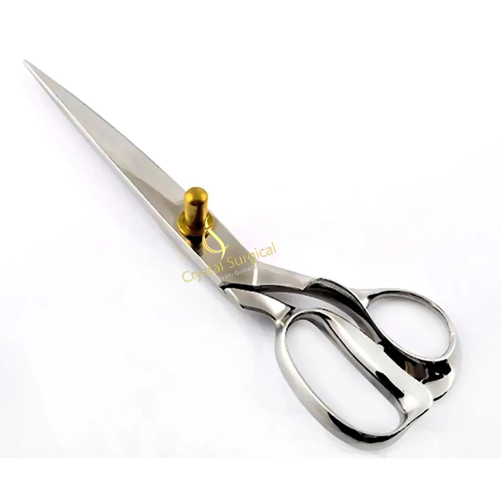 Full Stainless Steel Professional Tailor Scissors Household Sewing Clothes Scissors