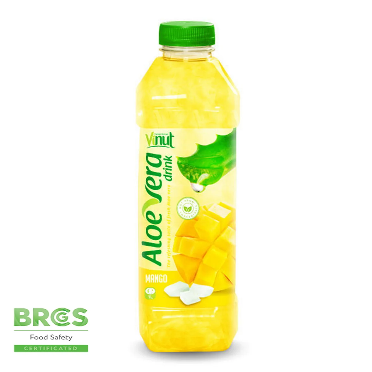 1L Bottle Premium Aloe Vera Drink with Mango juice Export