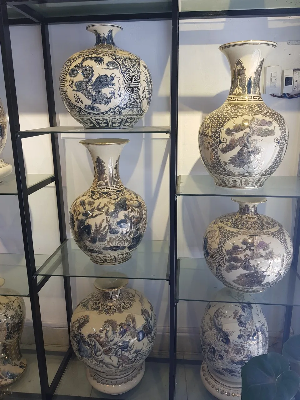 Premium Quality Art Decor Modern Tabletop Vase Contemporary Porcelain Vases for Decoration