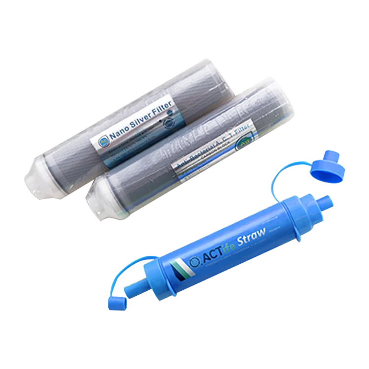  Фильтр класса Nano для раствора чистой воды соломинка кемпинга