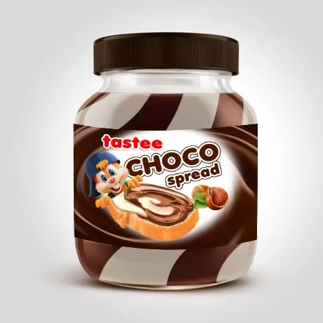 Delicious - CHOCOLATE  SPREAD CREAM WITH HAZELNUT PASTE CARAMEL  SWEETS CONFECTIONARY SUGAR  FROM TURKEY