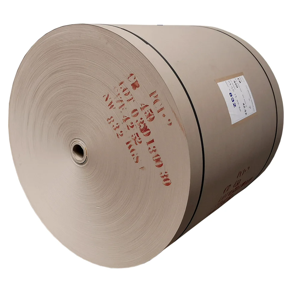 Core Board Paper CB in Brown Roll Grammage 350 GSM Wholesaling From Factory
