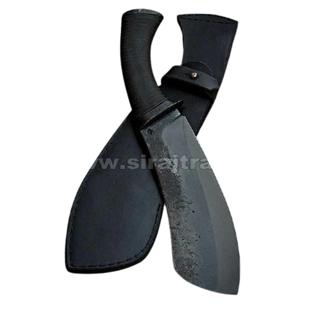 Handmade Carbon Steel Butcher Knife Handle Material Micarta