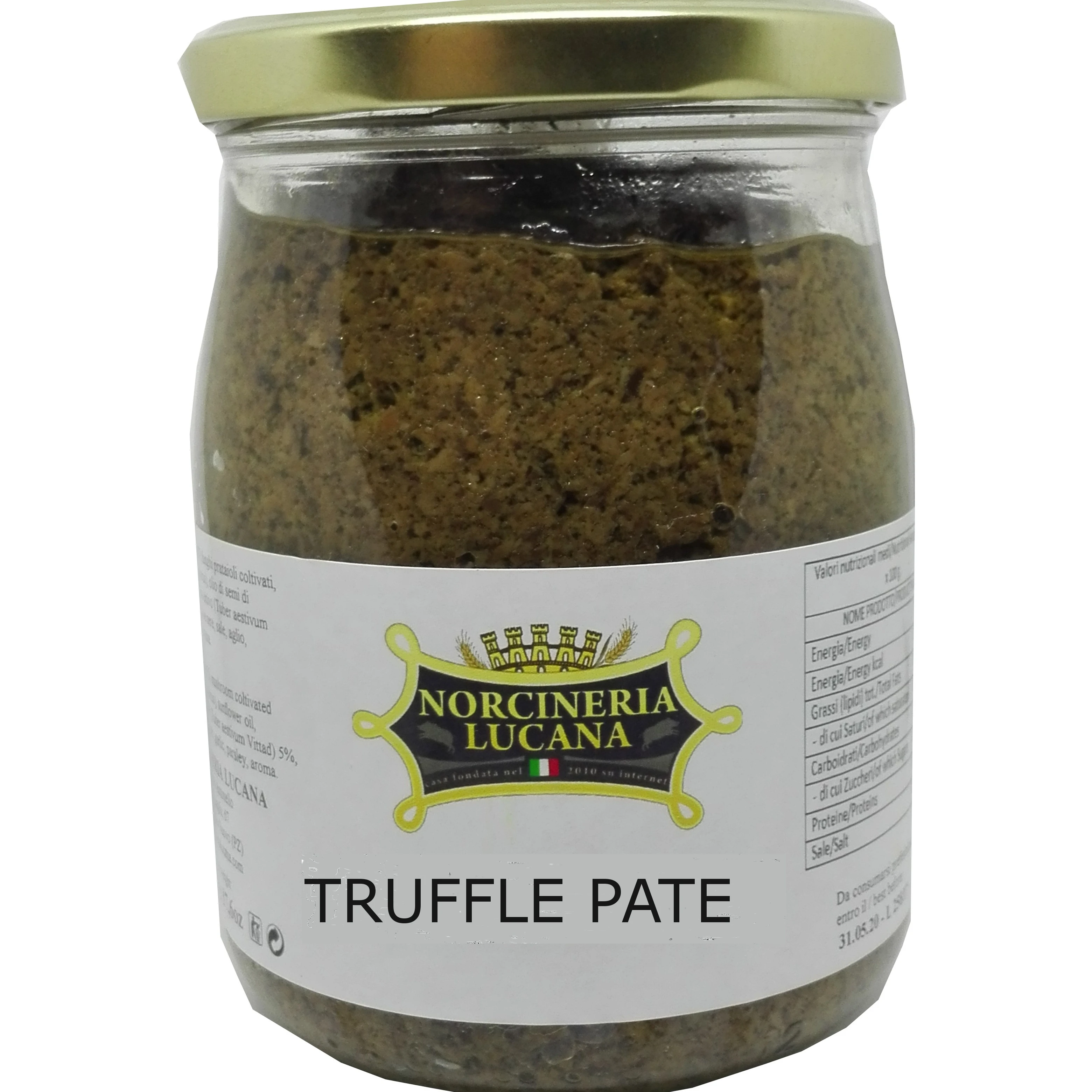 Черный трюфель PATE KOSHER для профессионального использования 500 г ручной работы сделано в италии
