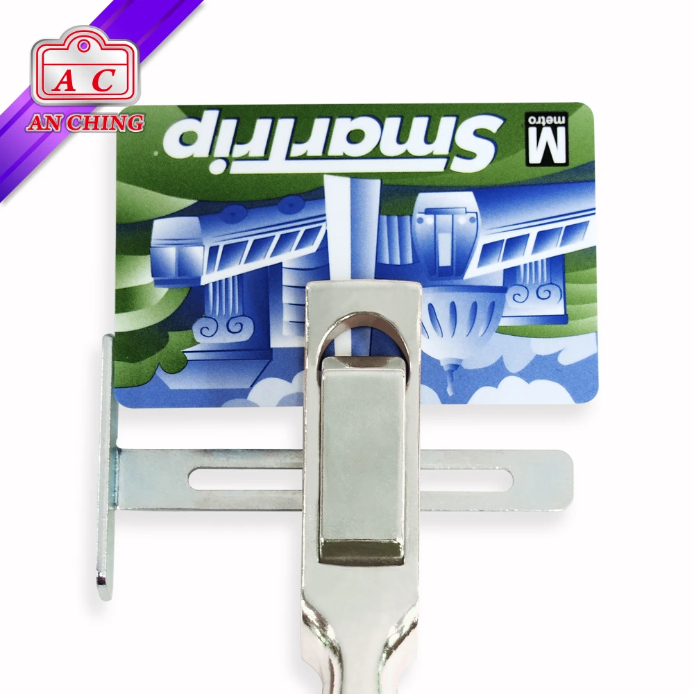 Adjustable Guide Sliver Plastic Card Metal Hole Slot Punch