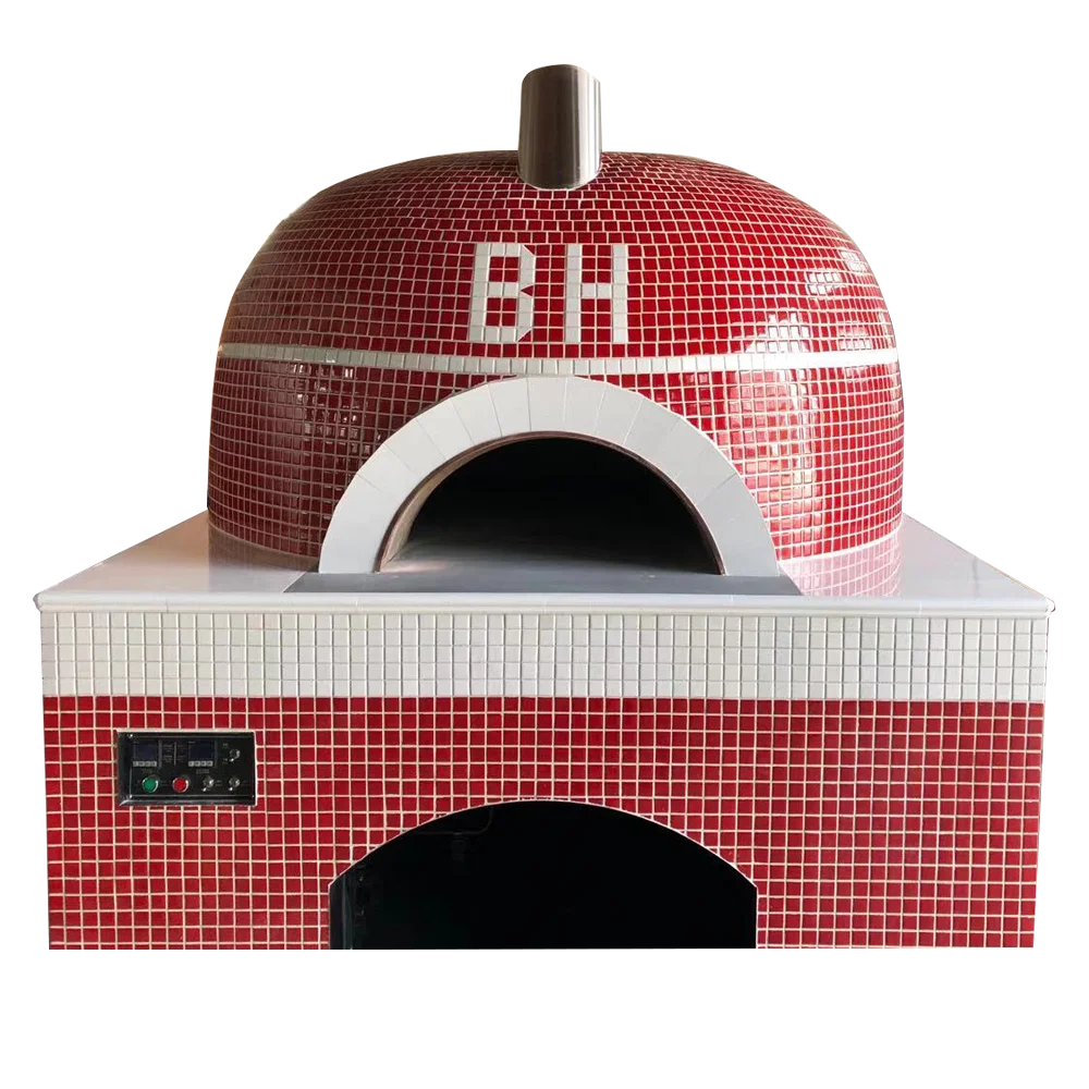 
Gas Wood Combo Fire Unique Design Commercial Pizza Oven Can Bake Everything 