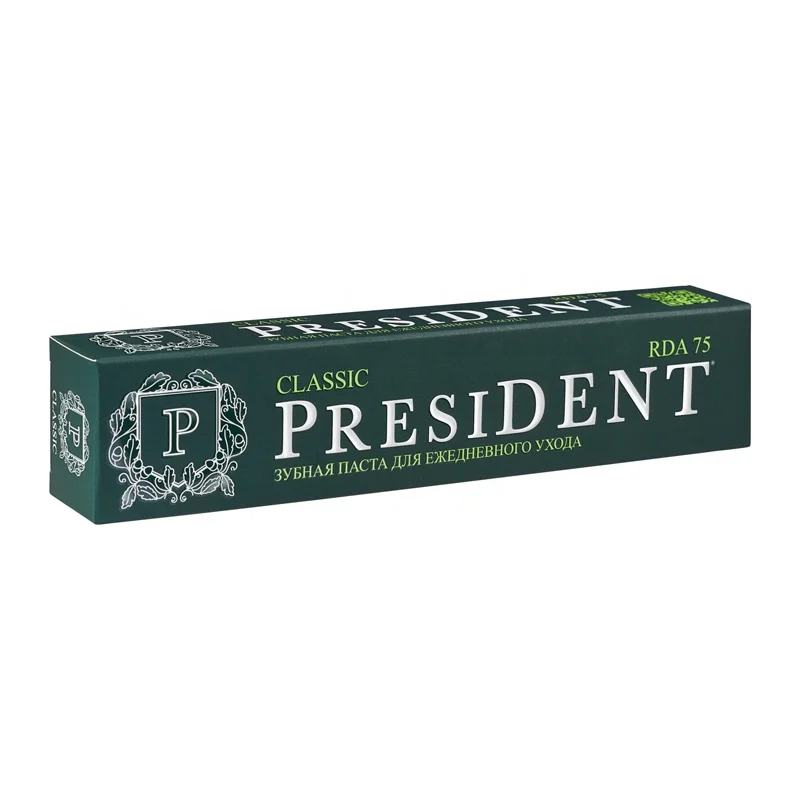 
Toothpaste PRESIDENT Classic (75 RDA) 75 ml 