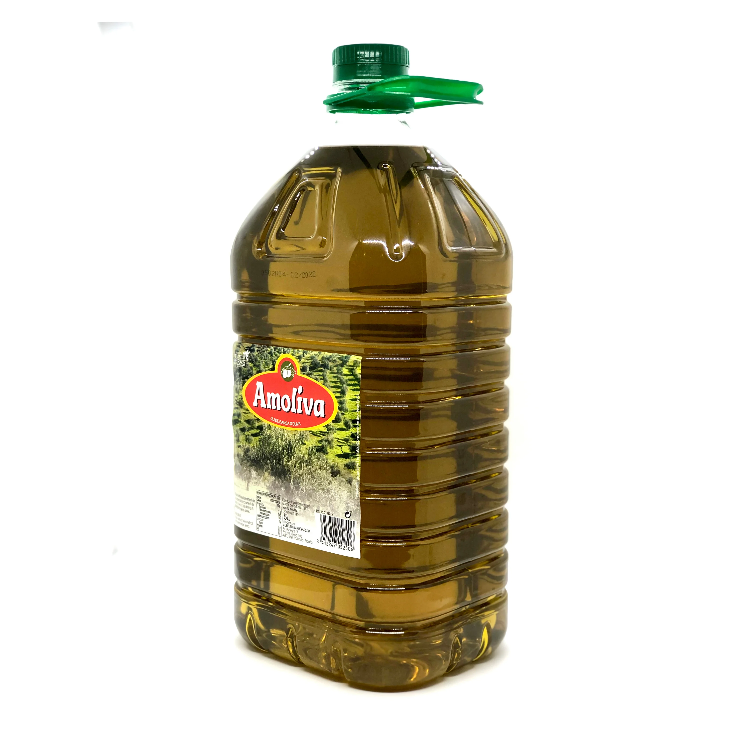 Высококачественное испанское лимонное оливковое масло Amoliva 5 л ПЭТ бутылка для horeca и оптовая
