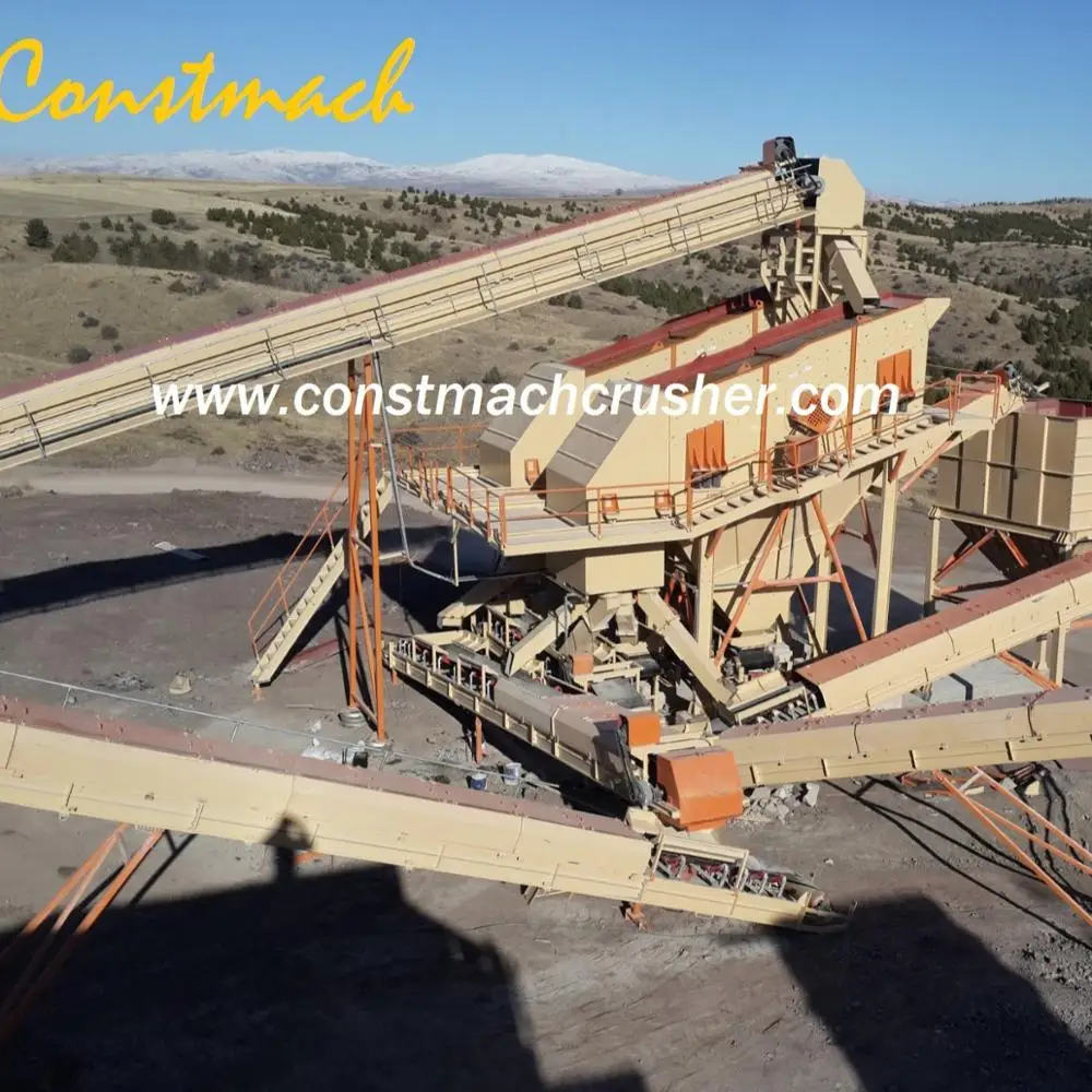 250 Tph Capacity Crushing Screening Plant Quarry, Stone Crushing 250-300 T/h 10 Years FREE of Charge