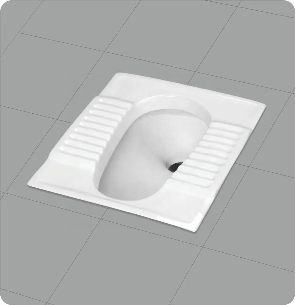 
High Quality Ceramic Sanitary Ware Orissa Pan Commode Toilet from India Squat Squatting 20