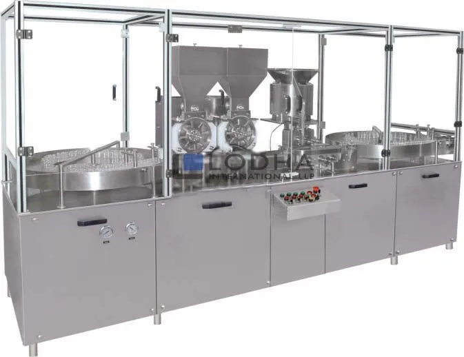 Pharmaceutical/Veterinary/Chemical Powder Vial Sterile Filling Rubber Stoppering Machine