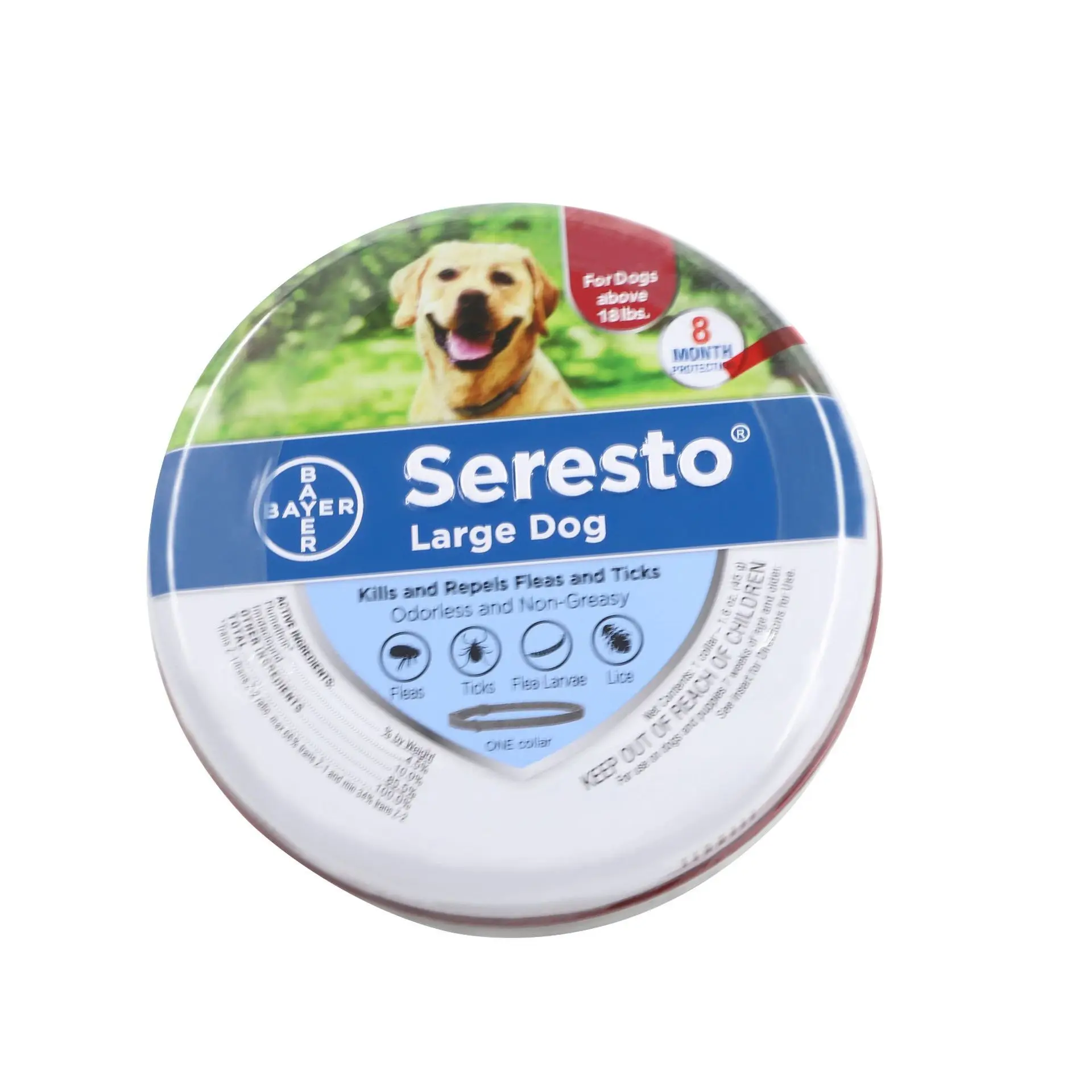 Amazon Hot Sales 100% Natural Flea and Tick Collar for Dogs 8 Month Protection Pet Anti Flea Collar