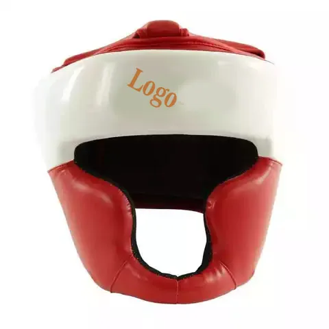 2022 wholesale leather adjustable boxing headgear boxing helmets head guard head gear for fighting training