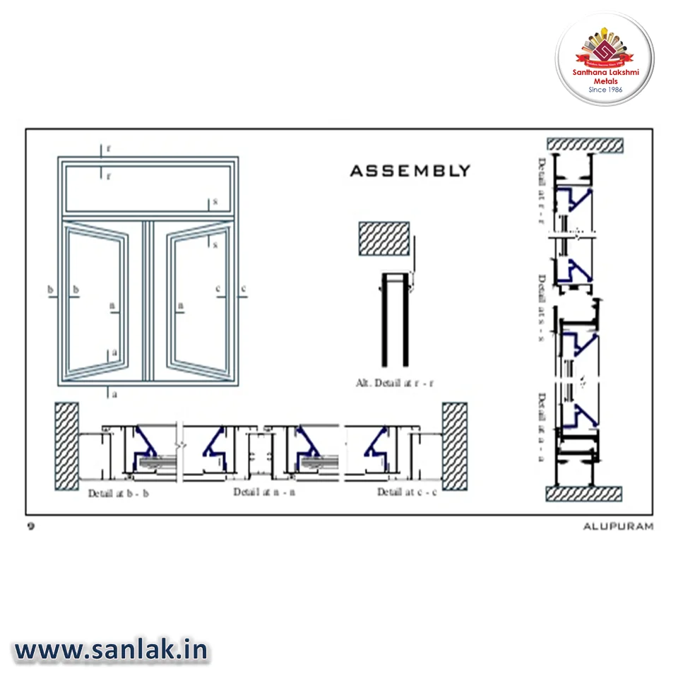 Aluminium Glazing Clip