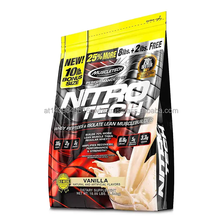  Золотая сыворотка Muscle tech Nitro Tech