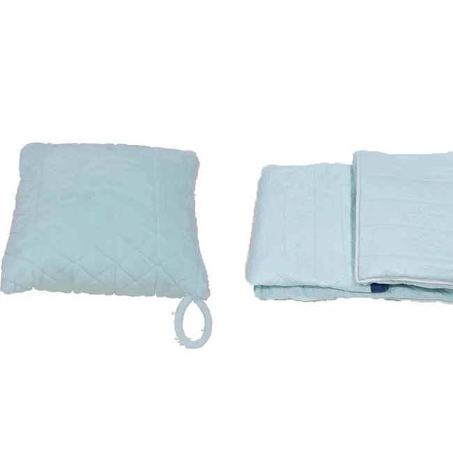 Оптовая продажа, мягкая плюшевая ткань 2 в 1, подушка и одеяло