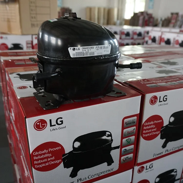  LG R134A Mini ROHS компрессор холодильника CMA053LAEM 1/6HP медный провод с отдельной картонной