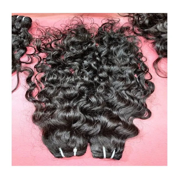 Wholesale Virgin Unprocessed Curly Natural Colour Human Hair Extensions Manufacturer Supplier Wholesale