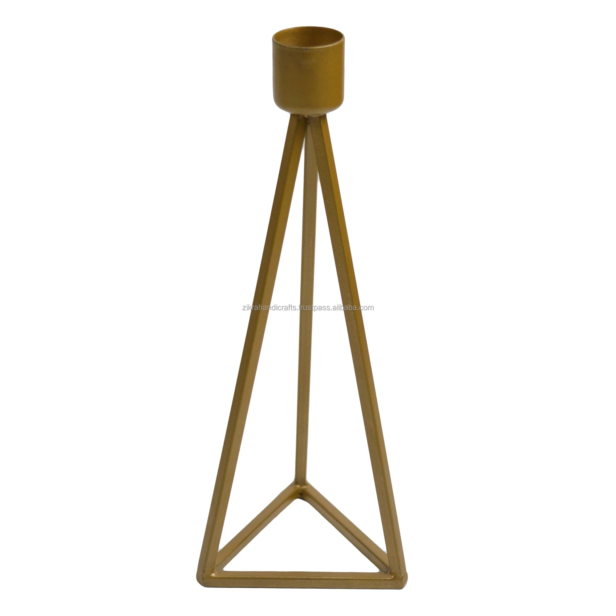 Painted Candle Holder Iron Design Highly Finishing European Double Candle Stand Home Villa Dinner And Wedding Decor Design