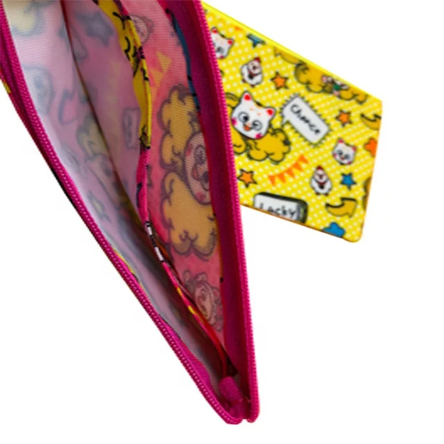 Eco-Friendly 250D Polyester Offset Cute Logo Printed Custom Flexible Lucky Lunar Pouch