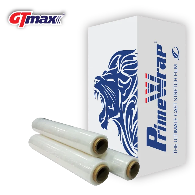 
PrimeWap Stretch Film (9 Layers cast film technology thin gauge film) Cost saving for packaging solution 