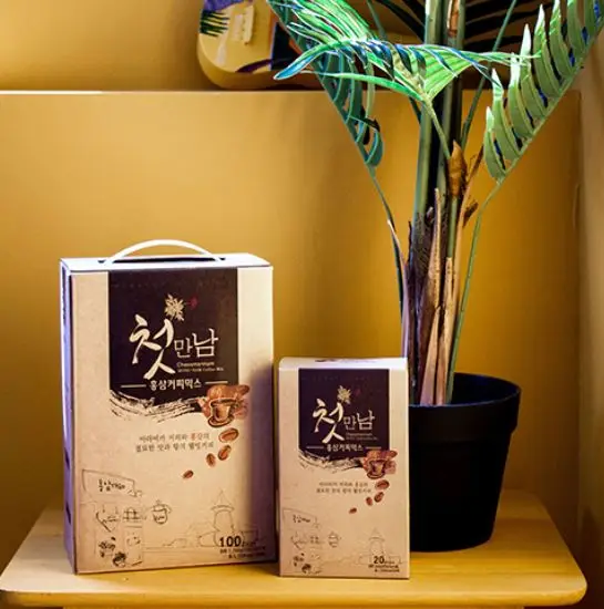 [ULS/JEN] Cheosmannam Red Ginseng Coffee Mix / Maruda Co., Ltd.